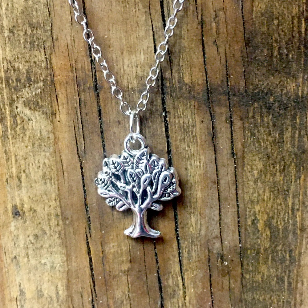 Silver Tree Necklace